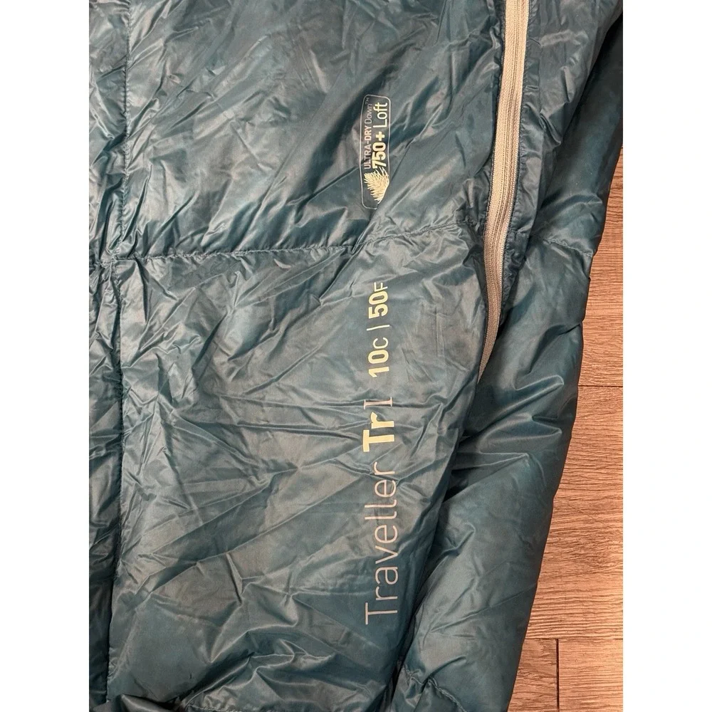 Sea to Summit Traveller TrI LONG Down Sleeping Bag 50°F Ultralight Backpacking